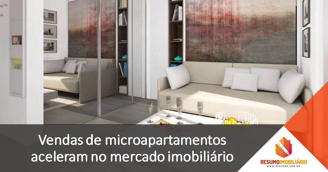 Vendas de microapartamentos aceleram no mercado imobiliário