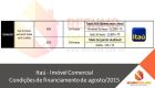 Banco do Brasil – Imóvel Comercial – Condições de financiamento de agosto/2015