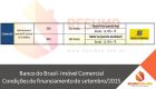 Itaú – Imóvel Comercial – Condições de financiamento de setembro/2015